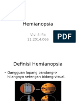 Hemianopsia presentasi
