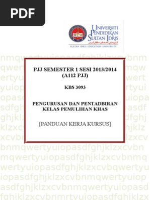 20130928130909panduan Kerja Kursus Pengurusan Dan Pentadbiran Kelas Pemulihan Khas Pdf