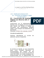 03 - Conversión de Analógico A Digital Con Librería ADC