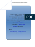 Modelo de Documento Base de Contratación de Servicios de Consultoria para Empresas Consultoras