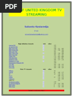 Nord IPTV - Channel List | PDF | Entertainment Companies ...