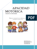 Trabajo de Atencion A La Diversidad, Discapacidad Motora