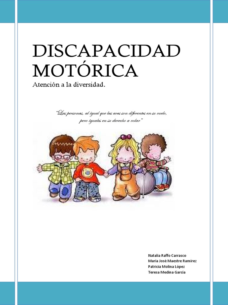 Tipos y detección de discapacidad motora | PDF | Cerebro | Invalidez