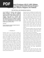 Download Kolaborasi Industri Pertahanan ASEAN ADIC Ditinjau dari Keunggulan Komparatif Komoditi Indonesia Dengan 3 Negara Anggota Malaysia Singapura dan Thailand by DickyHadiWijaya SN266659127 doc pdf