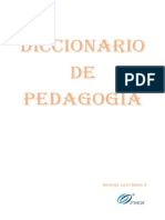 Diccionario de Pedagogía