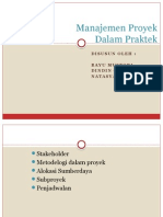 Manajemen Proyek Dalam Praktek