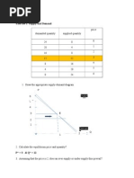 Micro - Exercises A Solutions (Sheet 1, 2, 3)