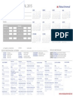 Calendario Laobral 2015 Tenerife