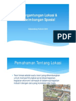 Ketergantungan Lokasi & Keseimbangan Spasial PDF