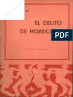 El Delito de Homicidio - Ricardo Levene