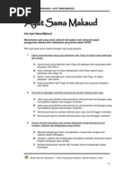 Latihan Kata Kerja Aktif Tak Transitif