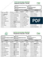 Planejamento 2012 - Filosofia