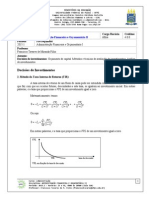 Decisões de Investimentos. Métodos e Técnicas - TIR PDF