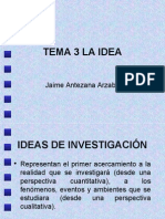 Ideas de Investigación