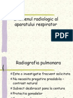 Examenul Radiologic Al Aparatului Respirator