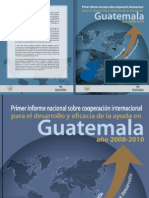 1er Informe Nacional CI 2008-2010