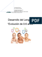 Desarrollo Del Lenguaje Infantil de 0