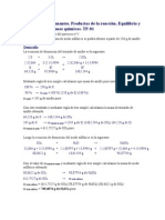 Problemas de Estequiometria