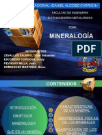 Mineralogía 