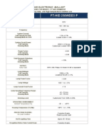 Futek Hid Electronic Specs