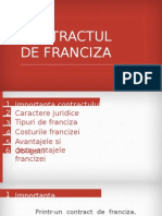 Contract Franciza