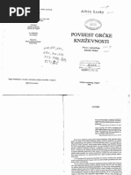 Povijest Grcke Knjizevnosti-Albin Lesky | PDF