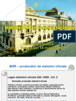 Prezentare BNR Statistica Turismului