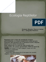 Ecologia Reptilelor