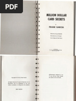 Download Frank Garcia Million Dollar Cards Secrets by paolo SN266692481 doc pdf