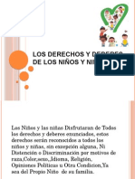 Derechos y Deberes de Los Niños y Niñas