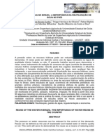 Artigo - o Reúso de Água No Brasil - A Importância Da Reutilização de Água No País