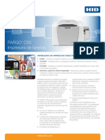 Folleto Impresora Fargo C50 ID SMART TECH HTTP://WWW - Fargomexico.idsmarttech - Com