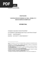 Tic y Patrmonio; nuevas formas documentales