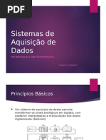 Sistemas de Aquisição de Dados