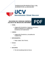 Salud y Medio Ambiente Unasur