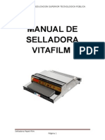 Manuales de Selladoras