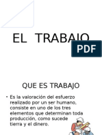 El Trabajo