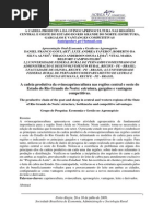 A Cadeia Produtiva Da Ovinocaprinocultura Nas Regiões Centrais e Oeste Do RN