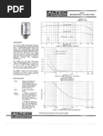 Altec 1588C Datasheet