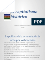 El capitalismo histórico: acumulación, beneficios y luchas