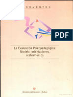 Evalaucion Psicpedagogica PDF