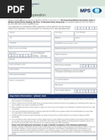 Mps Application Form