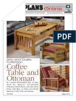 Coffe Table Ottoman