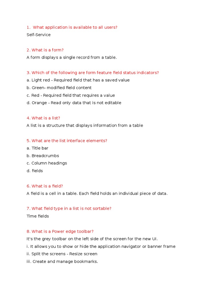Service Now Basic Questions For Admins Service Level Agreement