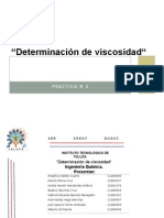 242761014 Determinacion de Viscosidad Pptx