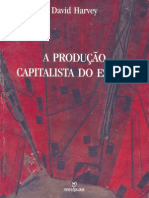 Harvey - Produção Capitalista Do Espaço