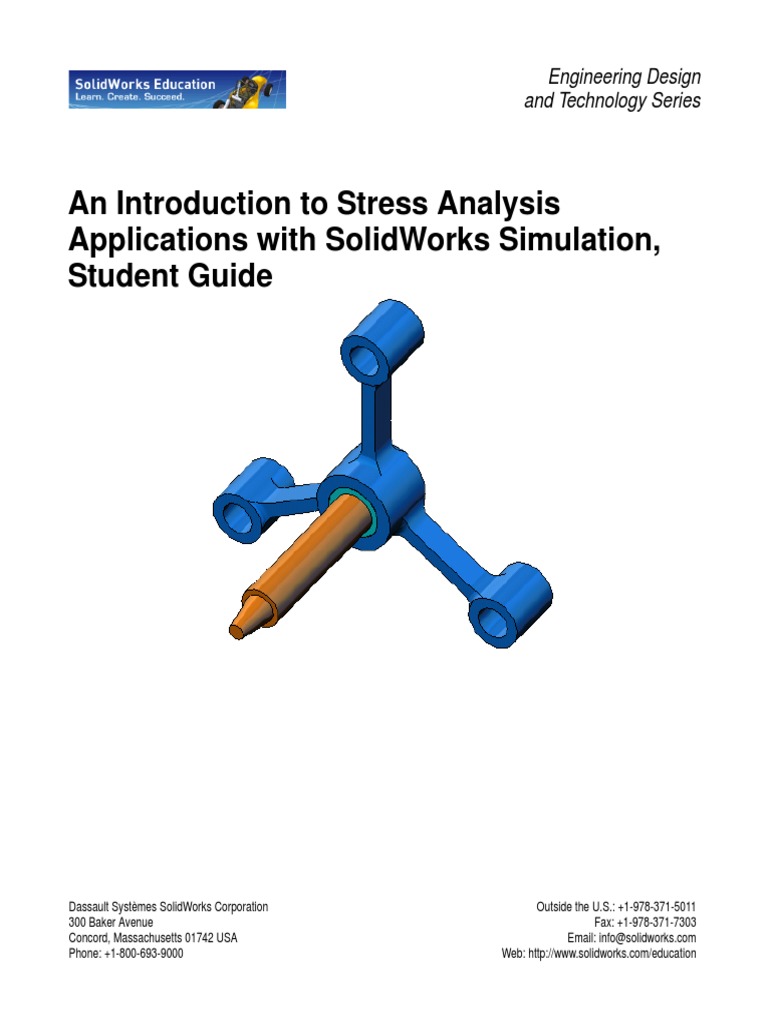 An Introduction To Stress Analysis Applications With Solidworks ...