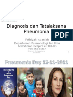 Diagnosis Pneumonia - 121111