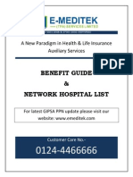 Emeditek Hospital List PDF