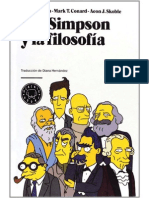 Los Simpsons y La Filosofia